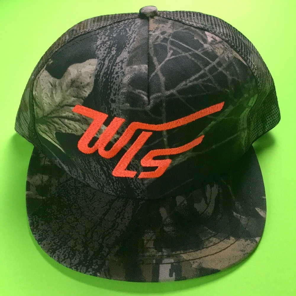 WLS Camo Adjustable Mesh Hat